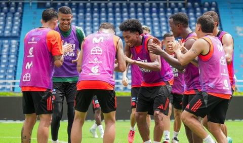 Entrenamiento Selección Colombia
