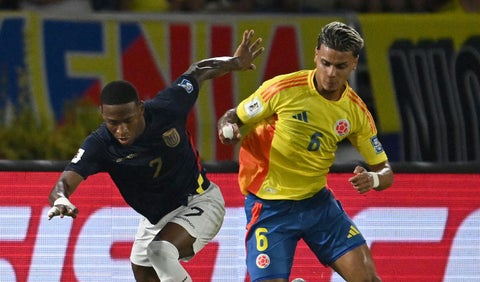 Richard Ríos en Colombia vs Ecuador