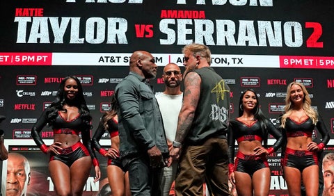 Mike Tyson vs Jake Paul