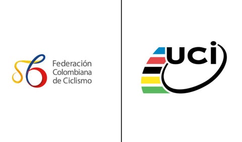 Logos Fedeciclismo y UCI