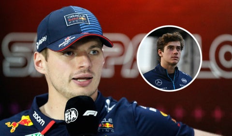 Verstappen y Colapinto, pilotos de Fórmula 1