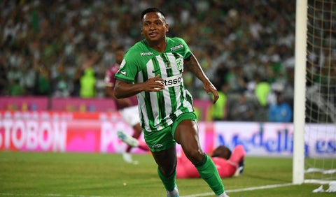 Alfredo Morelos, figura de Atlético Nacional