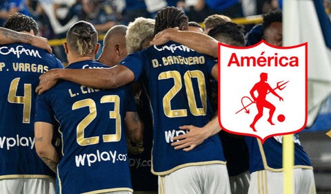 Millonarios y escudo del América