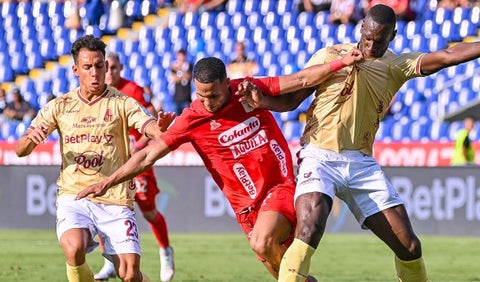 América y Tolima en duelo de cuadrangulares de Liga BetPlay 2024 II