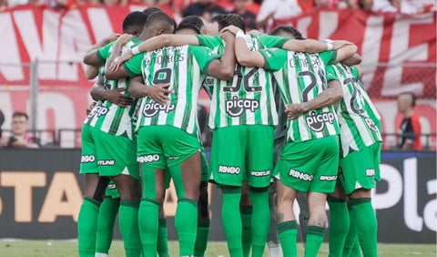 Jugadores de Atlético Nacional