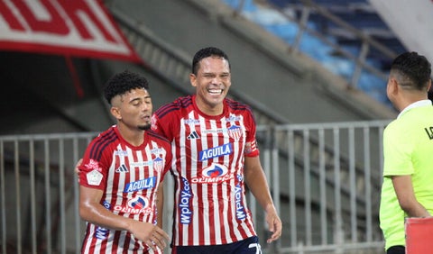 Carlos Bacca, goleador de Junior de Barranquilla
