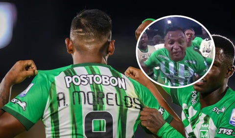 Celebración de Alfredo Morelos