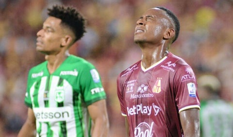 Historial Tolima y Atlético Nacional