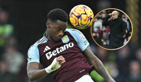 Jhon Jader Durán y Pep Guardiola