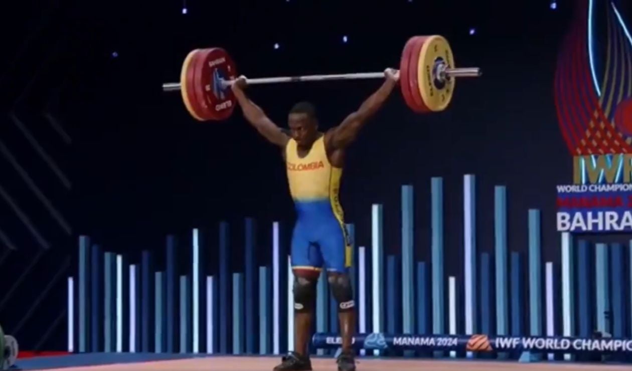 Edwin Lagarejo - campeón del Mundial de Levantamiento de Pesas