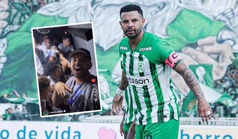 Edwin Cardona, futbolista de Nacional