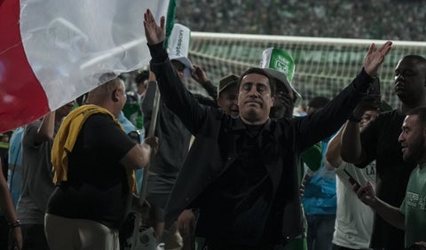 Efraín Juárez, técnico de Atlético Nacional