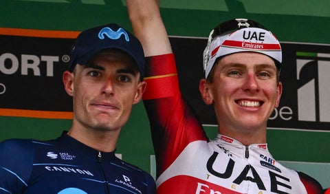 Enric Mas y Tadej Pogacar