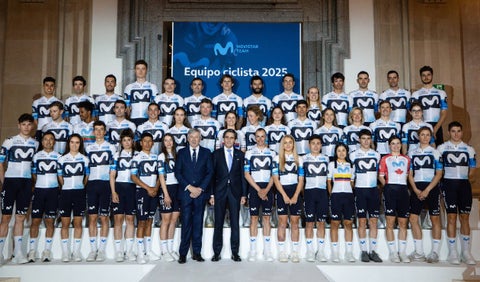 Nómina del Movistar Team para 2025
