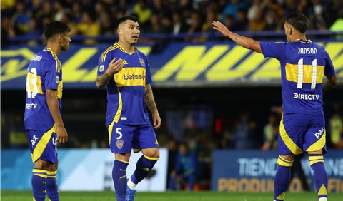 Gary Medel con Boca Juniors