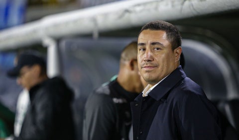 Efraín Juárez con Nacional