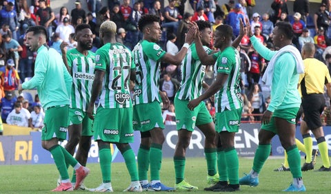 Jugadores de Atlético Nacional