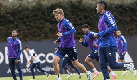 Entrenamiento Millonarios