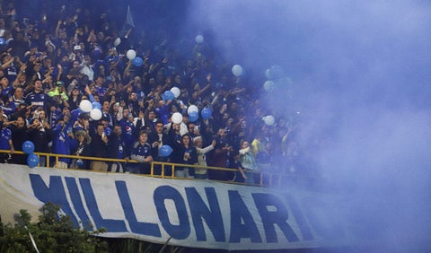 Hinchada de Millonarios