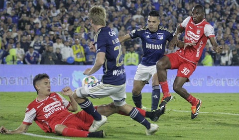 Santa Fe vs Millonarios, cuadrangulares fecha 5 Liga Betplay 2024-2