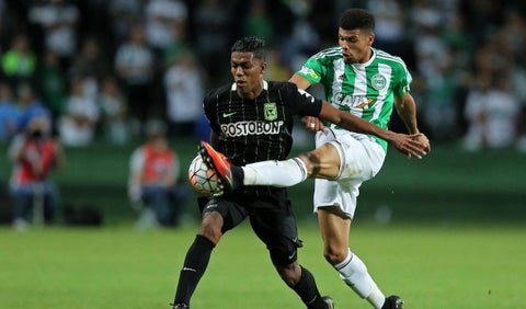 Orlando Berrío con Nacional