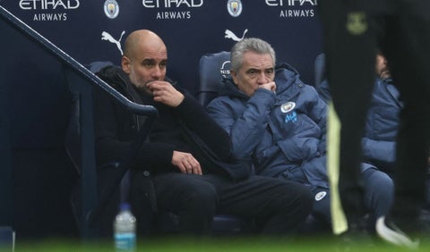 Pep Guardiola y su situación con el Manchester City