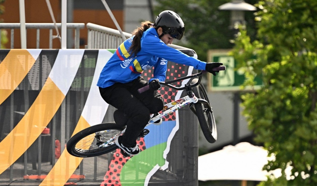 Queen Saray Villegas, ciclista colombiana