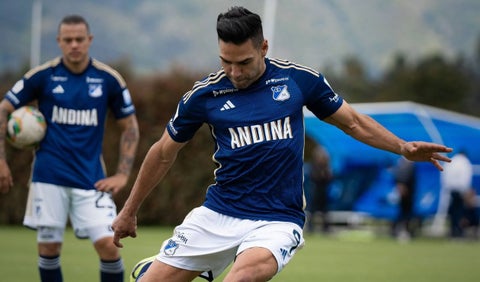 Radamel Falcao y Leonardo Castro