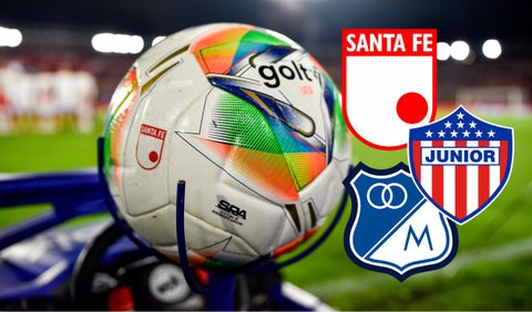 Millonarios, Santa Fe y Junior