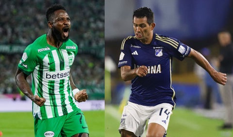 Atlético Nacional y Millonarios FC