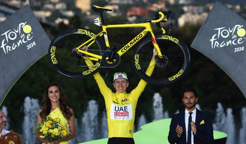 Tadej Pogacar, figura del ciclismo en 2024