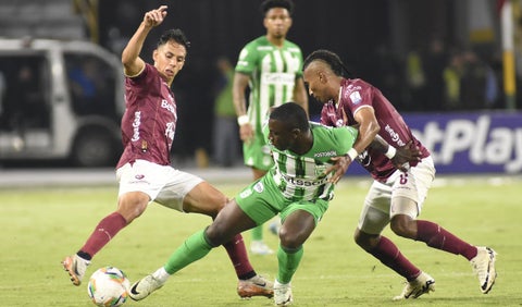 Tolima y Nacional en duelo por Liga BetPlay 2024 II