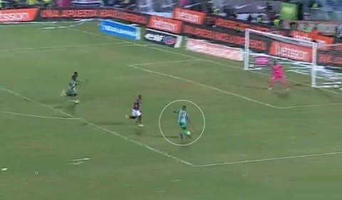 Video del gol de Andrés Felipe Román en Nacional vs Tolima