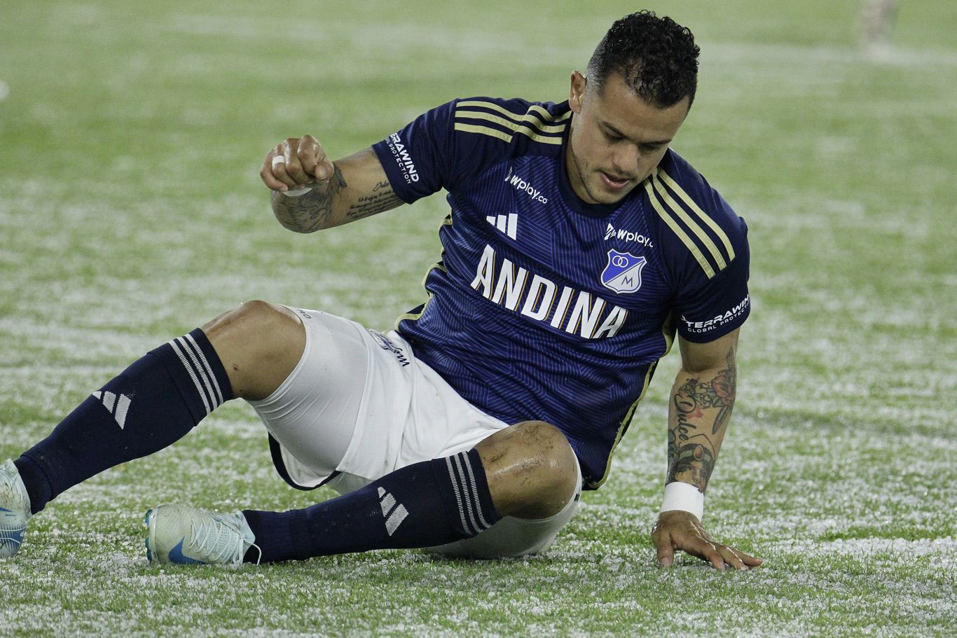 Millonarios enfrenta a América en partido amistoso de la pretemporada Serie Colombia 2025 en el estadio Nemesio Camacho El Campin. Camila Díaz - RCN Radio