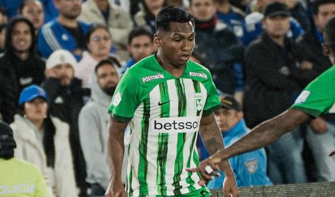 Alfredo Morelos, futbolista de Atlético Nacional