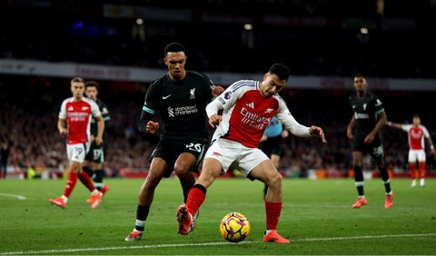 Partido Arsenal vs Liverpool