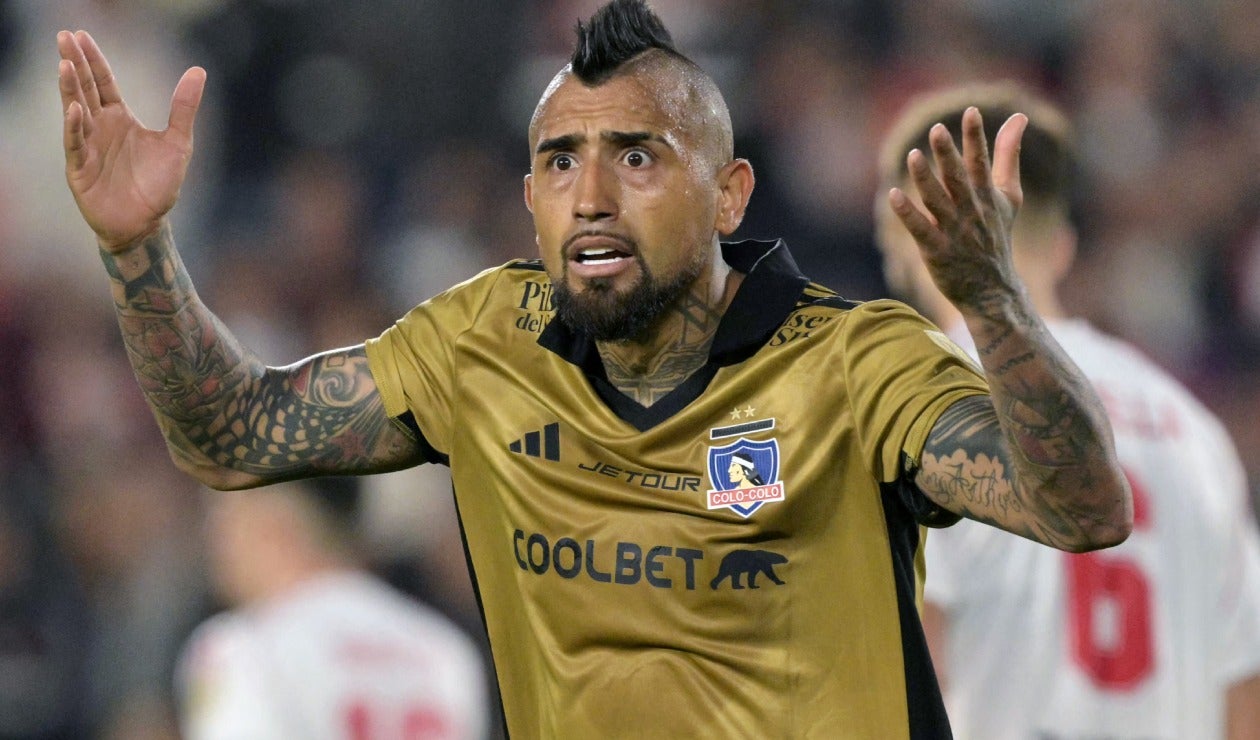 Arturo Vidal jugador de Colo Colo de Chile
