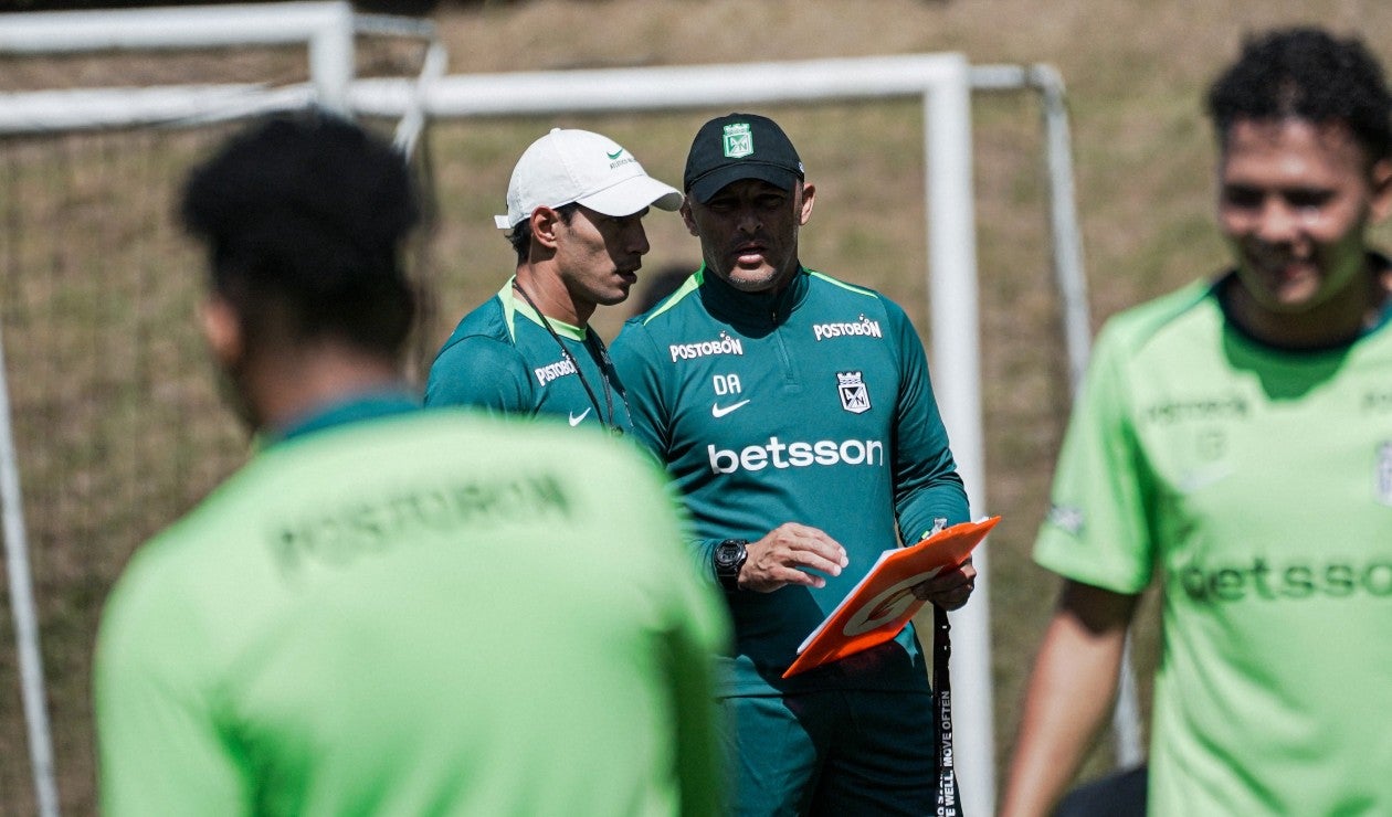 Entrenamiento de Atlético Nacional