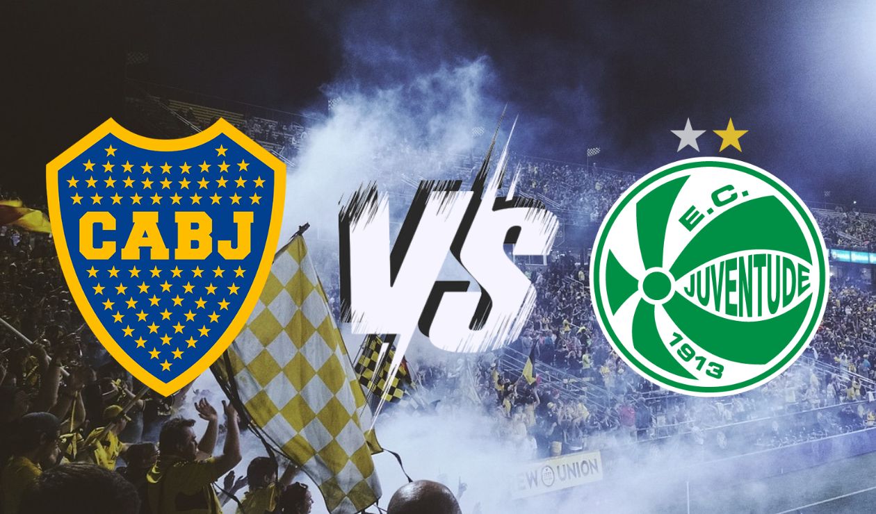 Escudos Boca Juniors vs Juventude