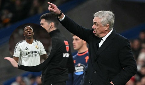 Carlo Ancelotti habla sobre la salida de Vinícius Junior del Real Madrid