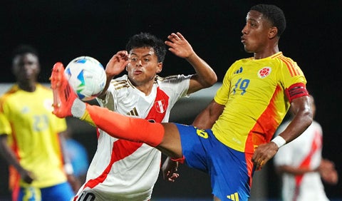 Colombia empató con Perú en amistoso