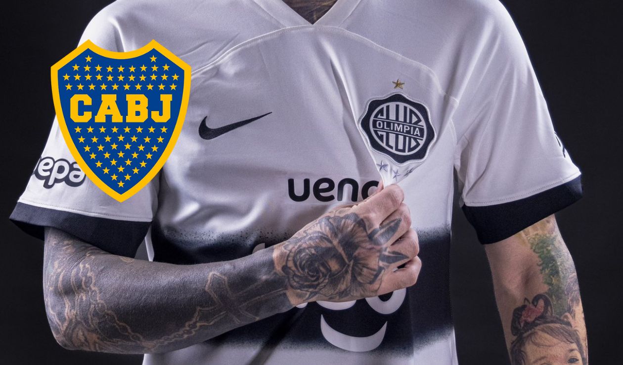 Olimpia fichó campeón de Boca Juniors para la Copa Libertadores