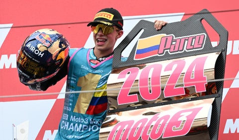 David Alonso, campeón de Moto2