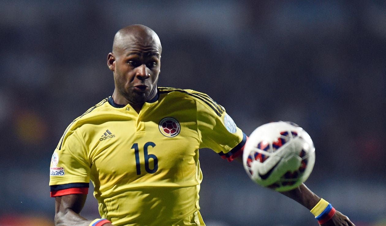 Víctor Ibarbo con Colombia