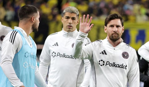 Messi y Suárez con el Inter Miami