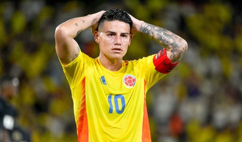 James Rodríguez, futbolista colombiano