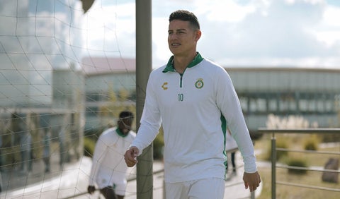 James Rodríguez, futbolista colombiano