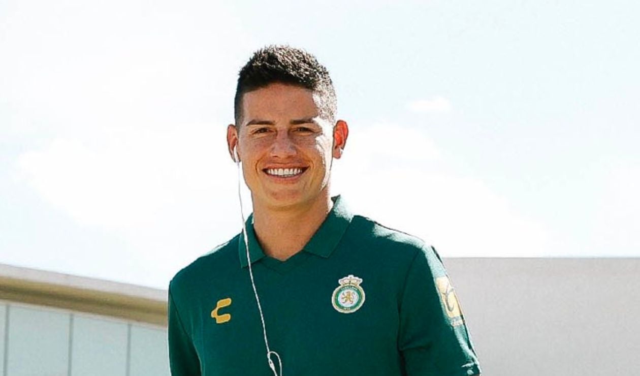 James Rodríguez, futbolista colombiano