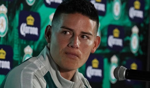 James Rodríguez con el Club León
