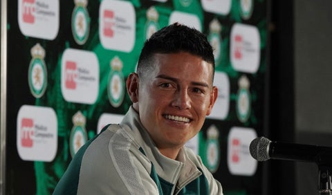 James Rodríguez, colombiano en León de México